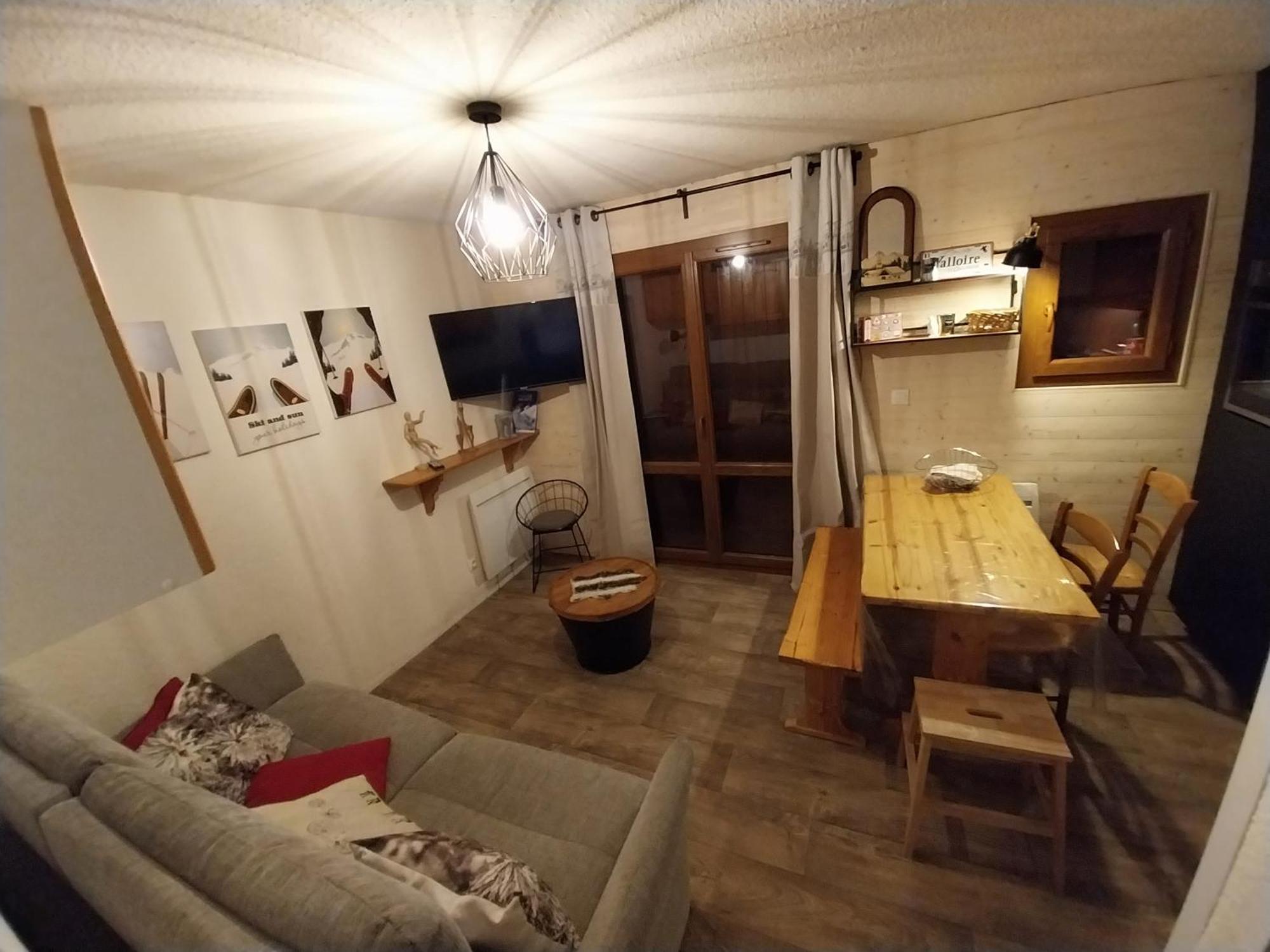Апартаменты Valloire, Studio 22M2, Tout A Pied, Remontees Mecaniques A 100M Экстерьер фото